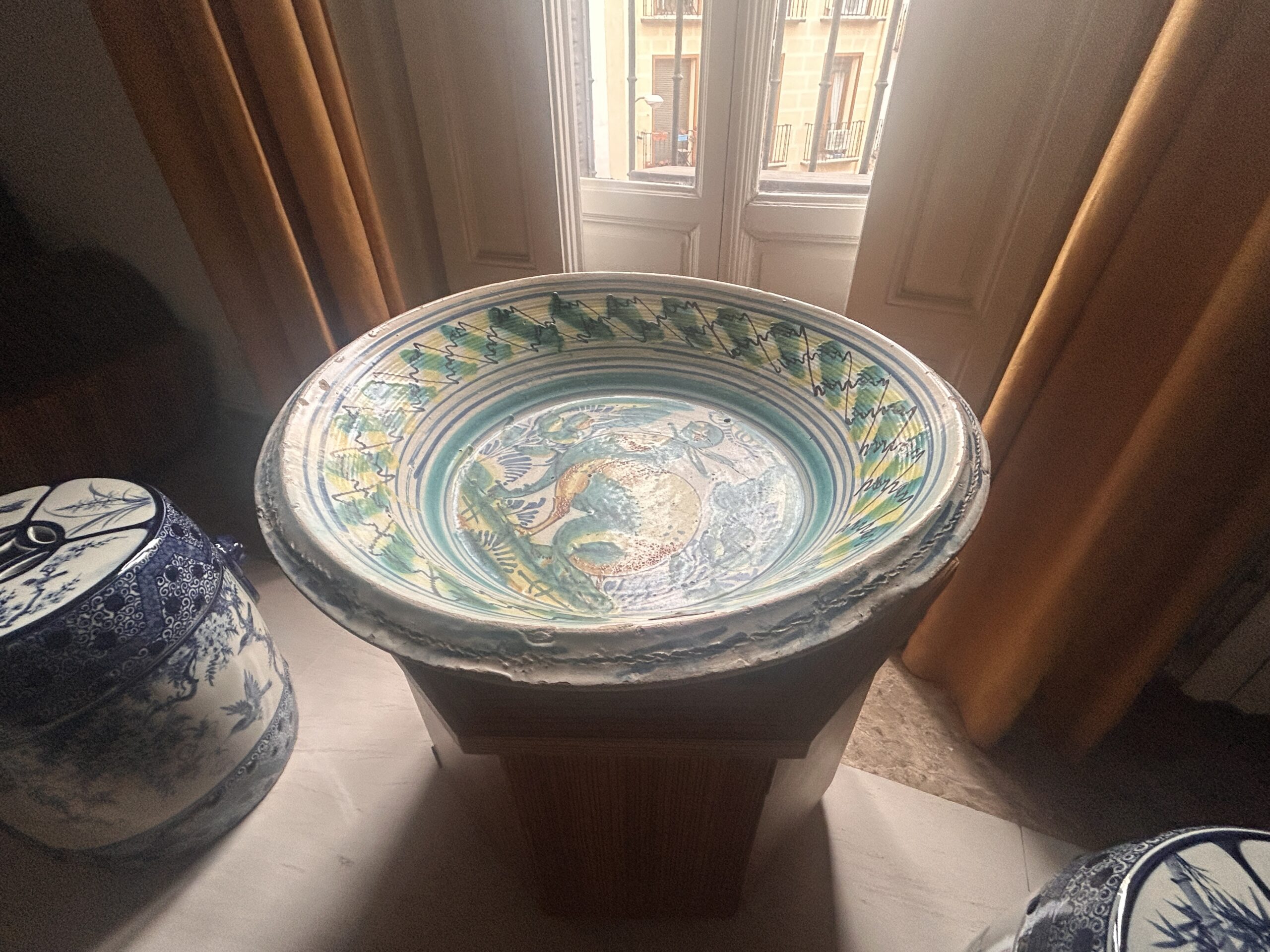 Lebrillo andaluz decorativo (cerámica vidriada) 2 Lebrillo andaluz decorativo (cerámica vidriada) - Imagen 2