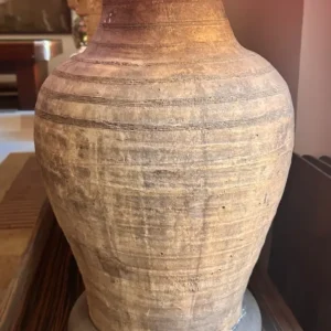 Pareja de ánforas de barro